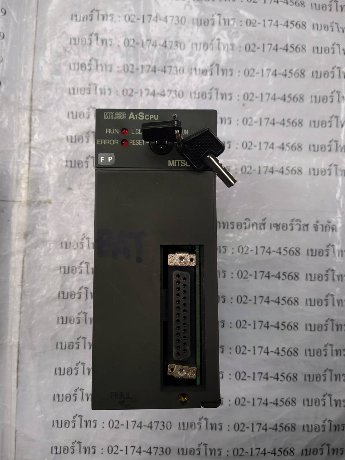 PLC " MITSUBISHI " MODEL : A1SCPU
