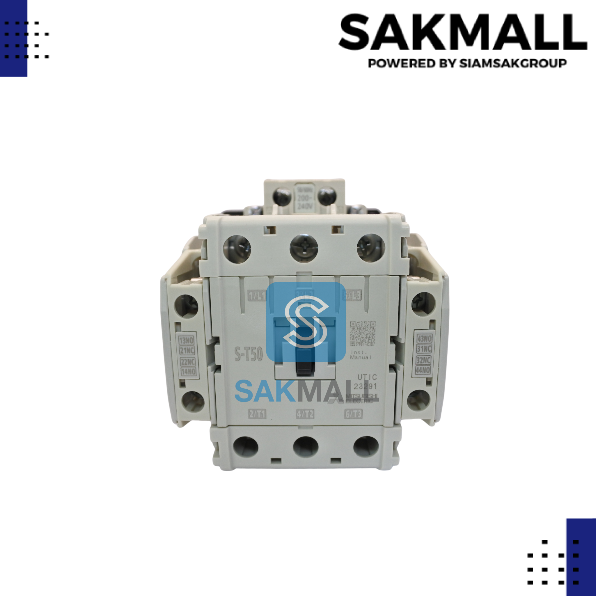 คอนแทคเตอร์มิตซูบิชิ S-T50 200V. (เฉพาะแมกเนติก)