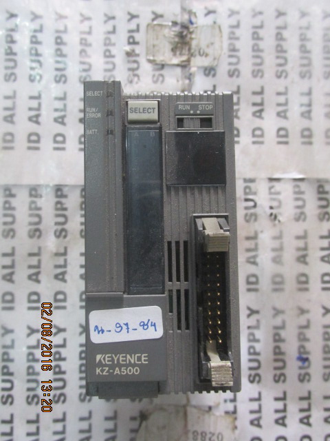 PLC " KEYENCE " MODEL : KZ-A500