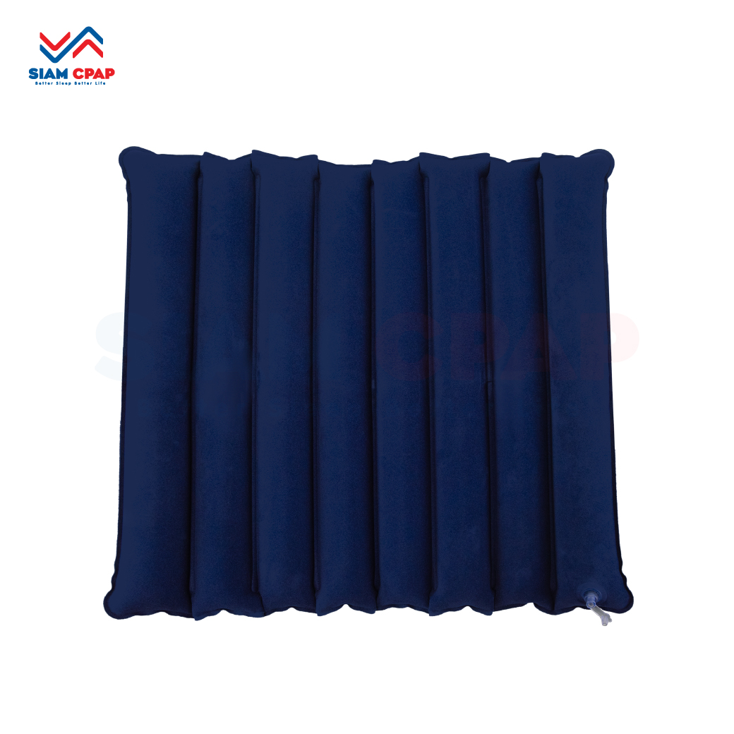 เบาะลมรองนั่ง ป้องกันการกดทับ Yuwell ทรงสี่เหลี่ยม (แบบลอน) - Anti-decubitus Seat (Square)