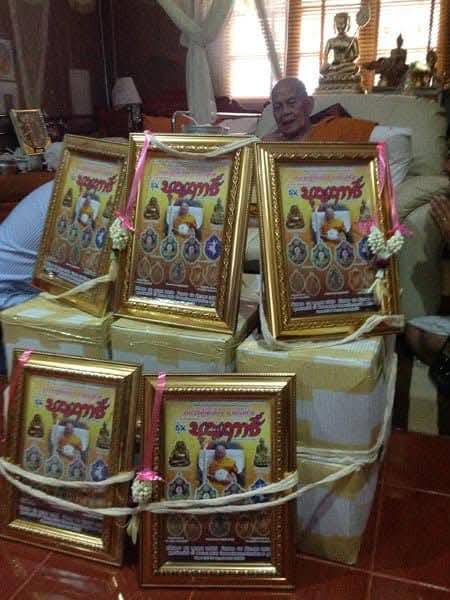 พระสังกัจจายน์ รุ่นแรก (เลขมงคล 652) หลวงปู่เกลี้ยง วัดโนนแกด จ.ศรีสะเกษ ปี2556 (เนื้อเหล็กน้ำพี้แก่ชนวนนวะ)