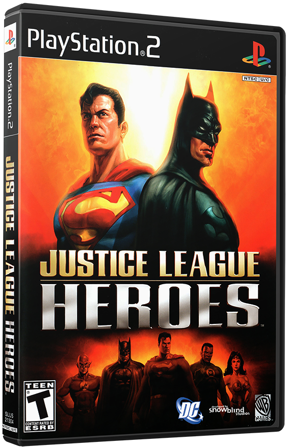 แผ่นเกมส์ PS2 : Justice League Heroes