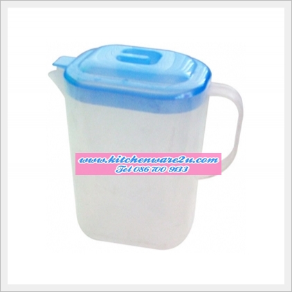 P05472 เหยือกน้ำเหลี่ยม กว้าง 10 ยาว 17 สูง 18 cm ดีไซน์ใหม่ No.915 (ราคาส่งต่อ 12 ใบ )