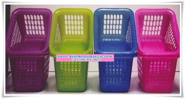 P05589 ตะกร้าเหลี่ยม สีหวาน 105 (ราคาส่งต่อ 1 โหล: 12 ใบ คลิ๊กที่สินค้าเพื่อดูรายละเอียด)