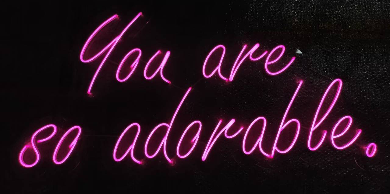 #ป้ายไฟนีออนดัดled