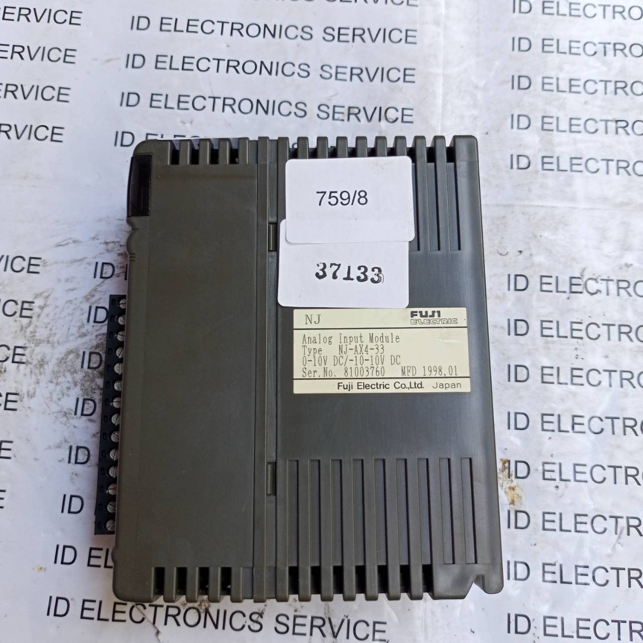 PLC " FUJI " MODEL : NJ-AX4-33