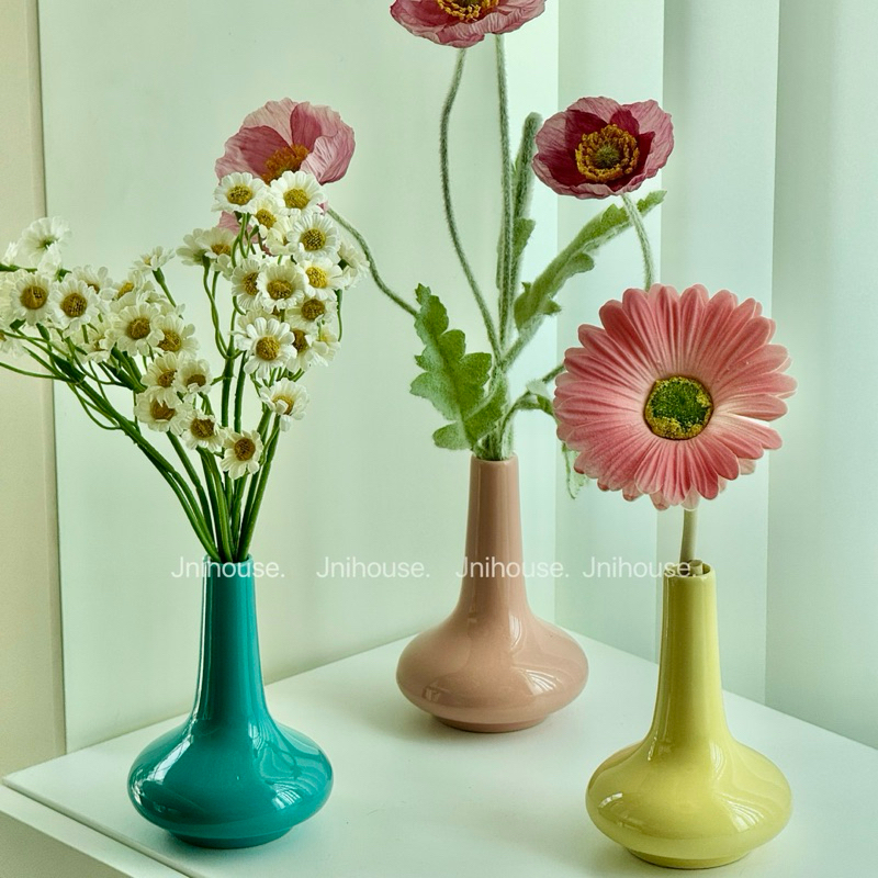 [พร้อมส่ง] Jnihouse : แจกันเซรามิก ขนาดเล็ก(Vase)