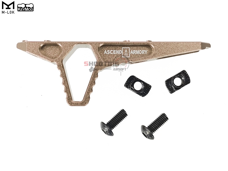 กริ๊ปมือหน้า Hand Stop Ascend Armory M-Lok / Keymod