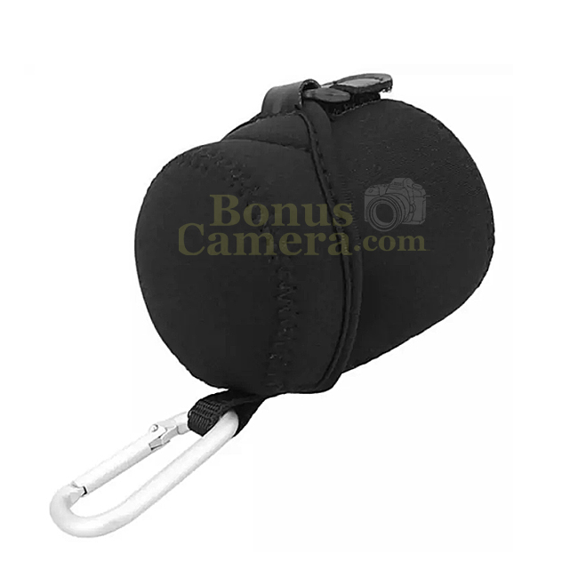 JN-M Lens Pouch ถุงใส่เลนส์ทำจากนีโอพรีนอย่างดี ดีไซน์หรู ปกป้องเลนส์ size 6.2 cm x 6.8 cm