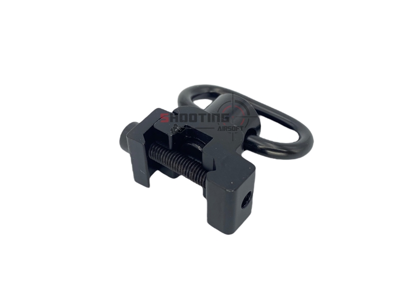 แป้นหูกวิน พร้อมหูกวินปลดไว จับราง 20mm