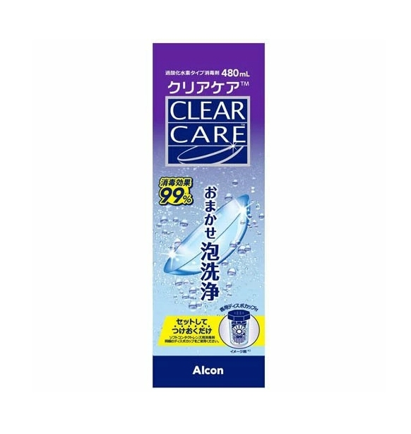 ‼️ น้ำยาล้างคอนแทคเลนส์ AOSEPT Clear Care ขนาด 480ml ‼️