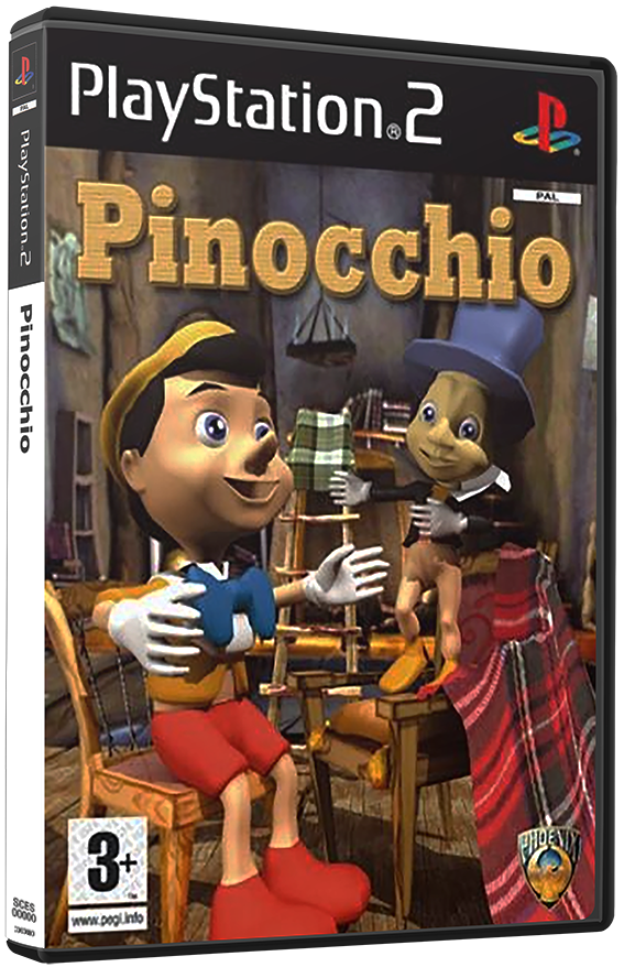 แผ่นเกมส์ PS2 : Pinocchio