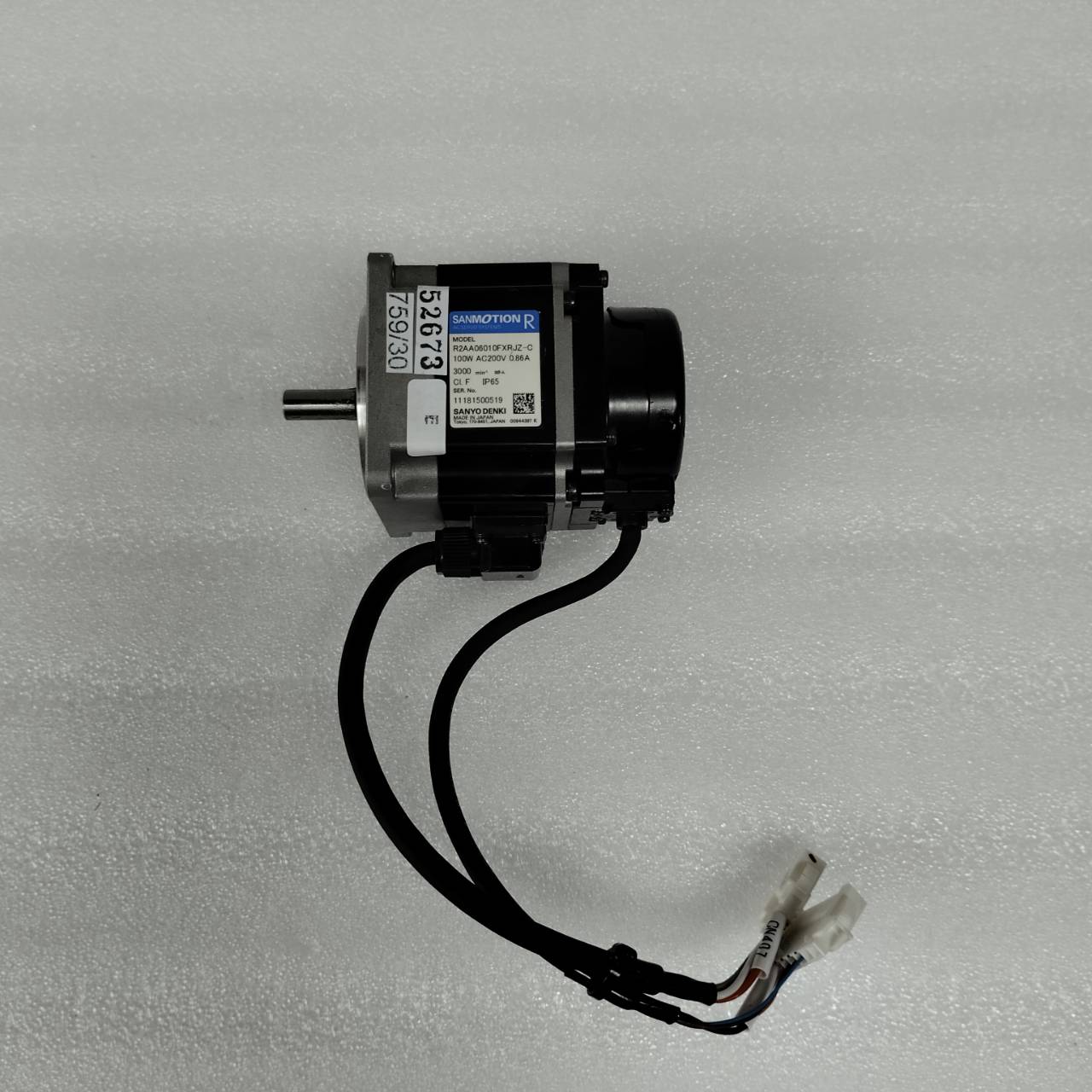 MOTOR R2AA06010FXRJZ-C "SANYO DENKI"