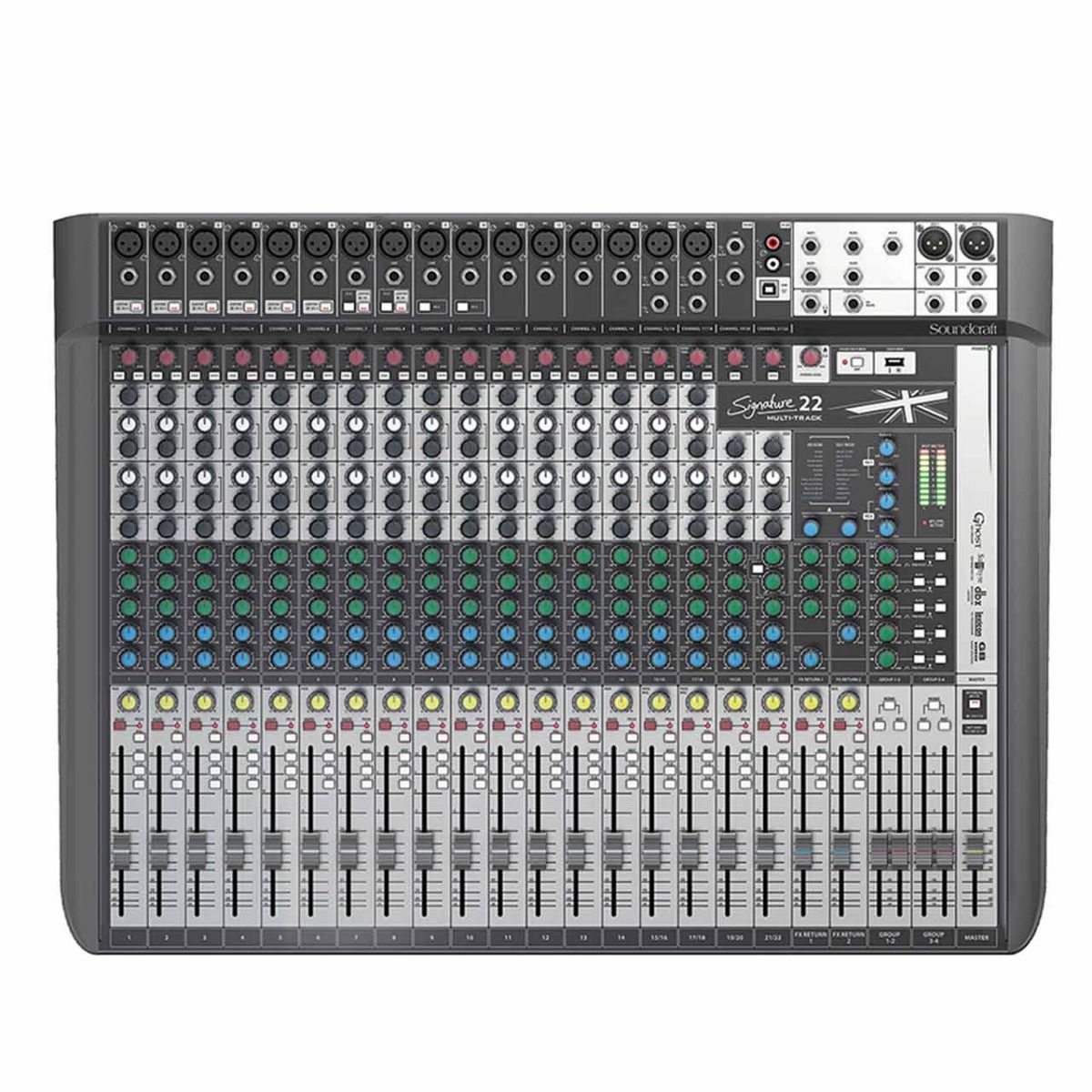 Soundcraft Signature 22MTK Analog Mixer 22-Input