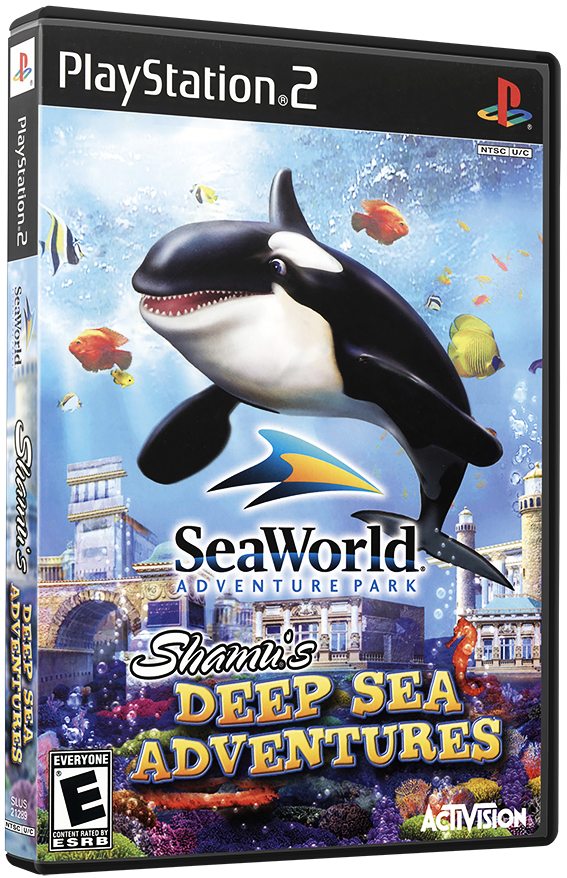 แผ่นเกมส์ PS2 : Sea World - Shamu's Deep Sea Adventures