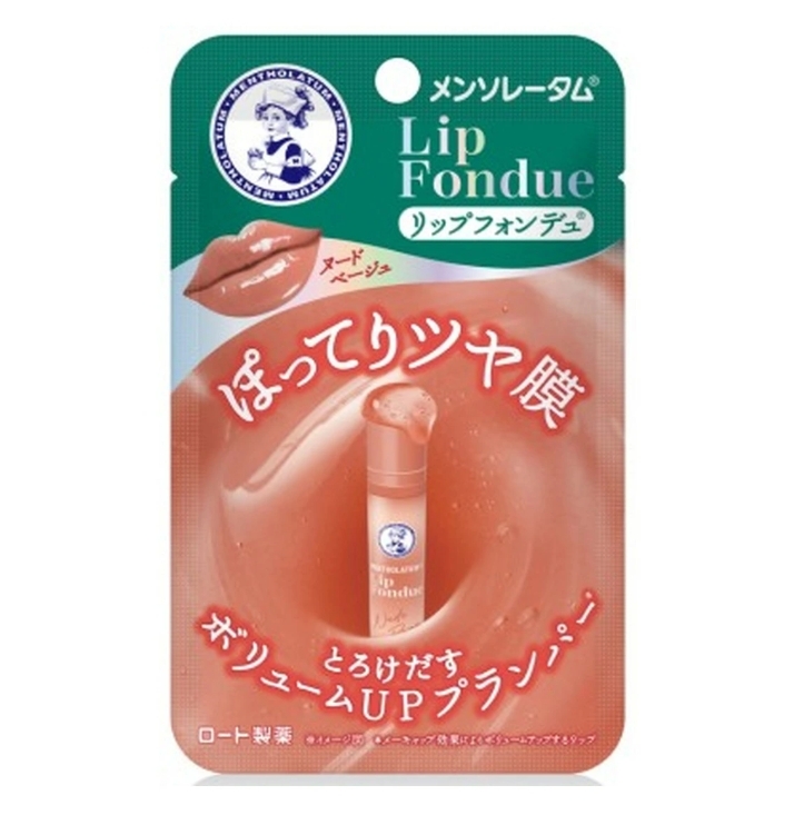 ลิปกลอส ลิปบาล์ม Mentholatum Lip Fondue 4.2g ลิปฟองดูยอดฮิตจากญี่ปุ่น