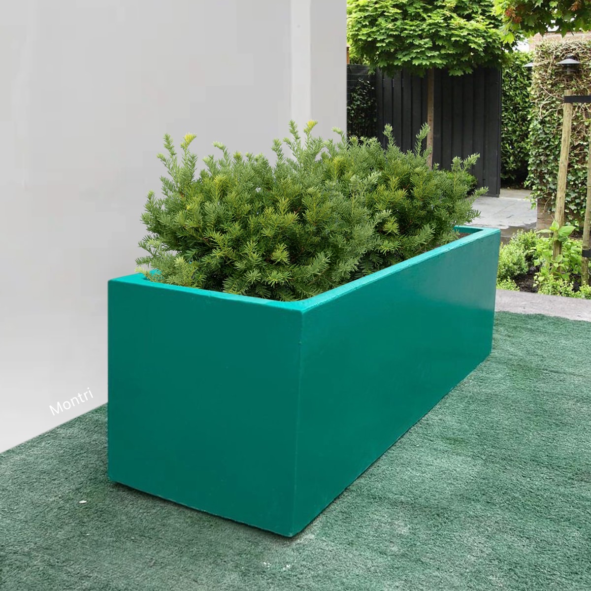 กระถางทรงรางหมู set 10 ใบ ลงสีคุณภาพพร้อมเคลือบเงาสามารถวางได้ทั้งกลางแจ้งและในร่ม ขนาด 30*100* cm. วัสดุเป็นปูน