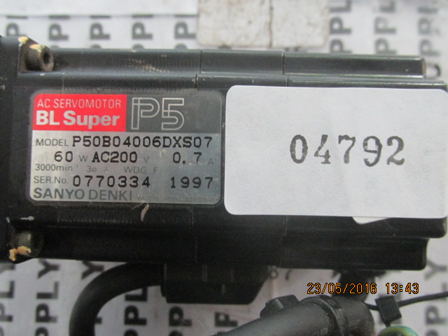 MOTOR P50B04006DXS07 "SANYO DENKI"
