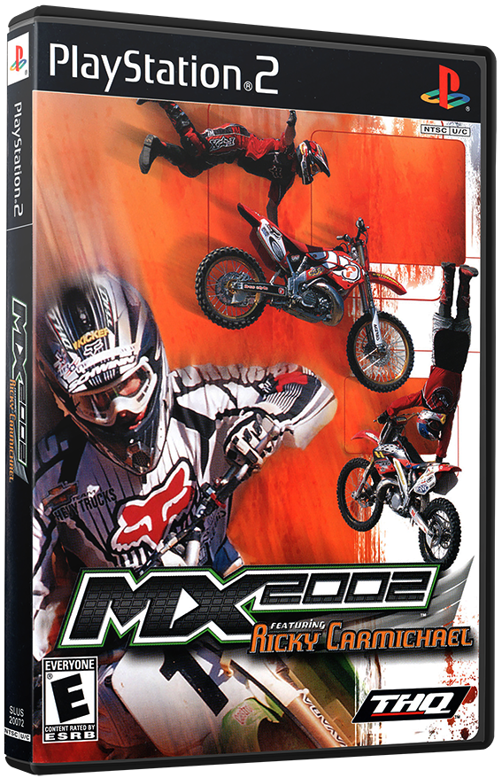 แผ่นเกมส์ PS2 : MX 2002 featuring Ricky Carmichael