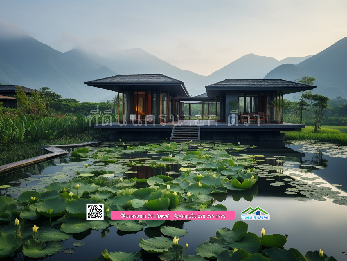 แบบบ้าน ตากอากาศ ริมน้ำ ริมแม่น้ำ