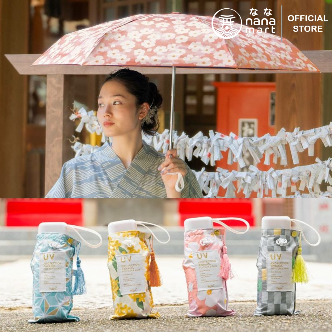 **2025 Collection** ร่ม WPC ร่มพับกันแดด 100% "Omamori Parasol" – ร่มนำโชค สไตล์เครื่องรางญี่ปุ่น