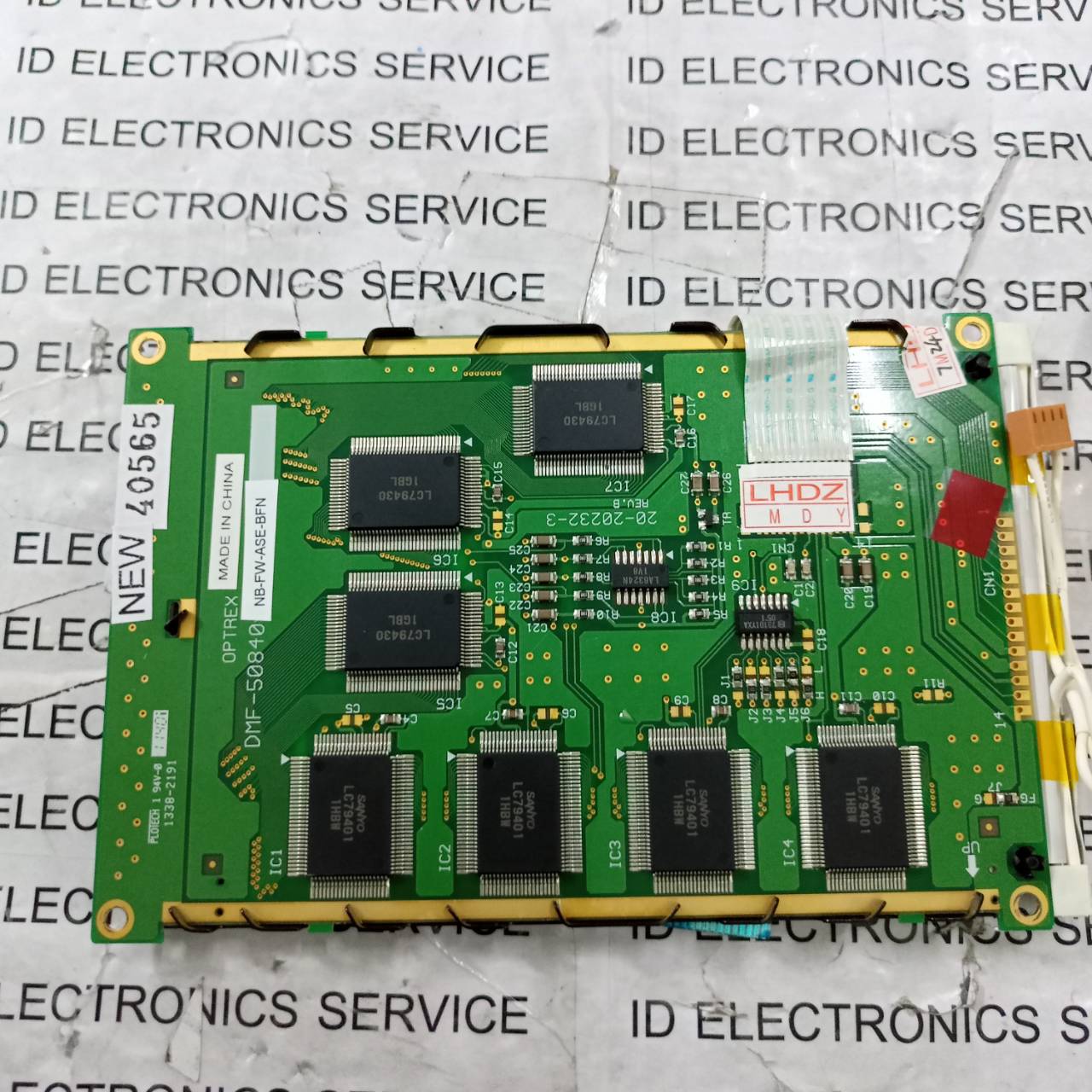 LCD PANEL " OPTREX " MODEL : DMF-50840NB-FW