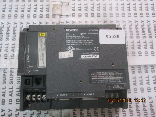 LCD TOUCH SCREEN " KEYENCE " MODEL : VT2-5SB