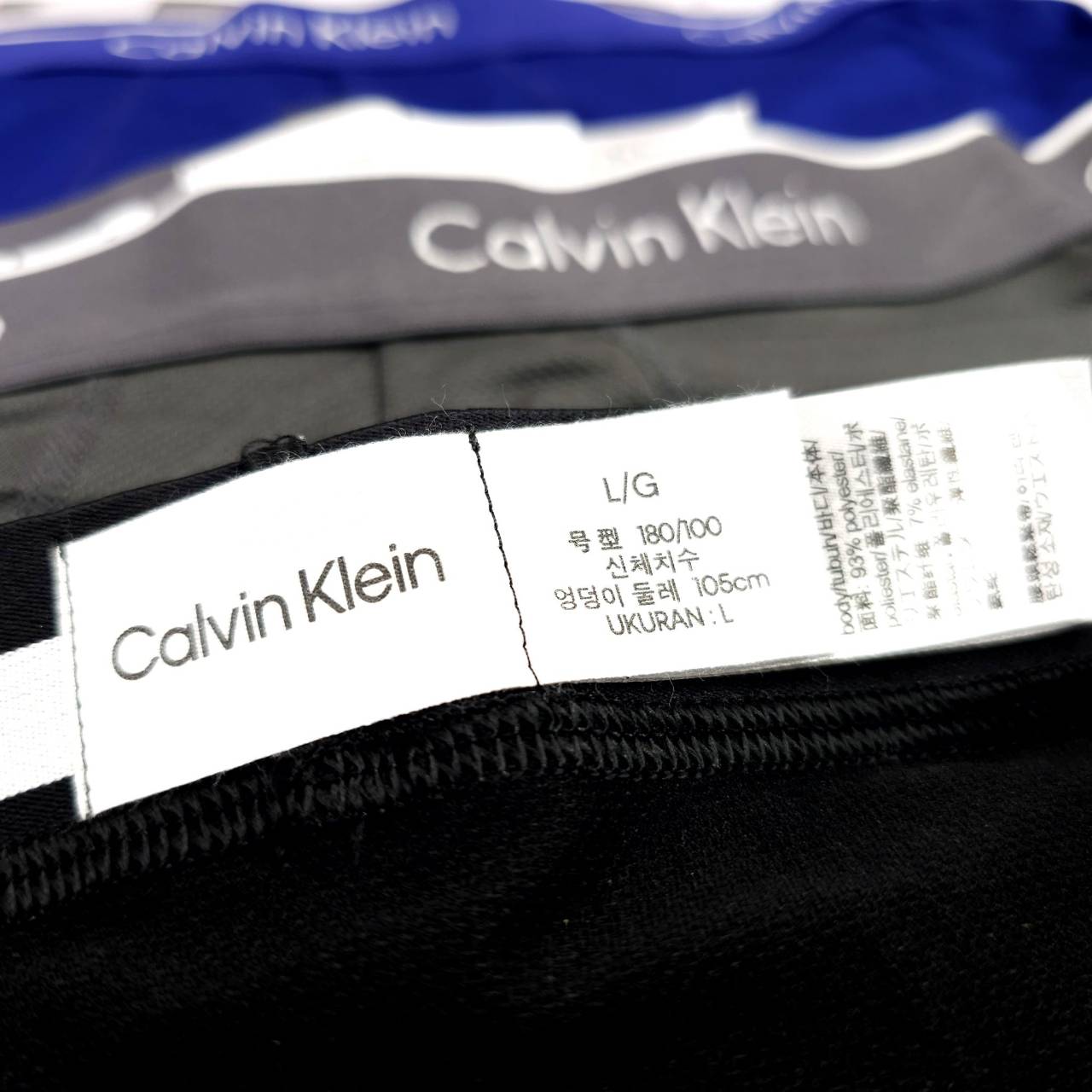 !!ของแท้ 100%!! Calvin Klein Men Underwear กางเกงในแบบ Boxer แพค 3 ตัว