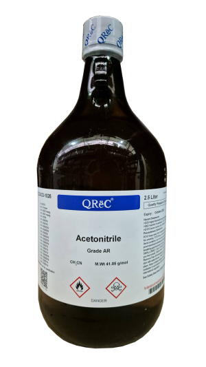 Acetonitrile 99.9% HPLC grade (2.5L/4L) QReC
