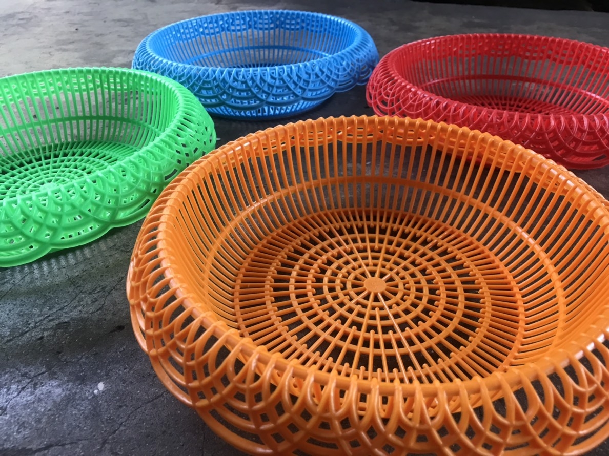 P06078 ตะแกรงกลม ขอบหยัก (29.5*29.5*6 cm) No.337 (ราคาขายส่งต่อ 1 โหล :12 ใบ)