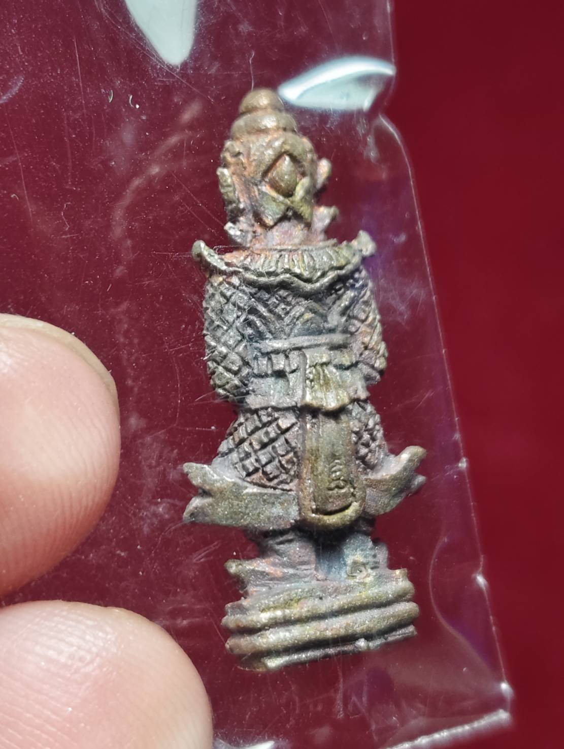 ท้าวเวสสุวรรณ รวยพันล้าน หลวงปู่หมุน วัดบ้านจาน จ.ศรีสะเกษ ปี 2565 (เนื้อชนวนรวยพันล้าน)