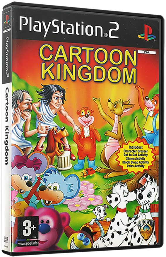 แผ่นเกมส์ PS2 : Cartoon Kingdom