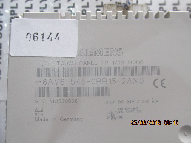 จำหน่าย 6AV6 545-0BB15-2AX0 (TP170 MONO) HMI "SIEMENS"