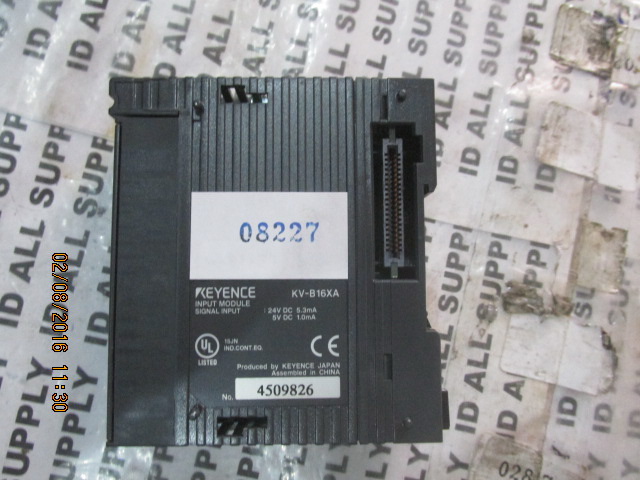 PLC " KEYENCE " MODEL : KV-B16XA