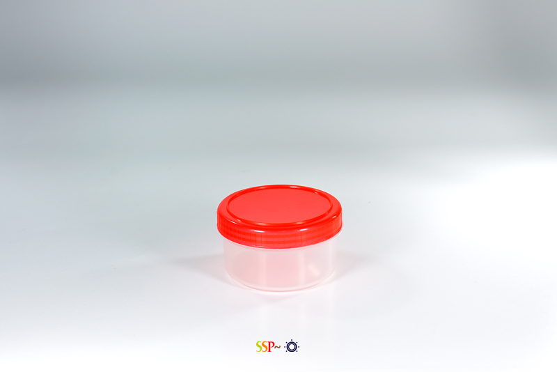 P07545 กระปุกกะปิ ฝาแดง (5.5*5.5*3 cm) No.1400-1 ราคาส่งต่อ 16 กุรุส : 2304 ใบ:1.5 บต่อใบ