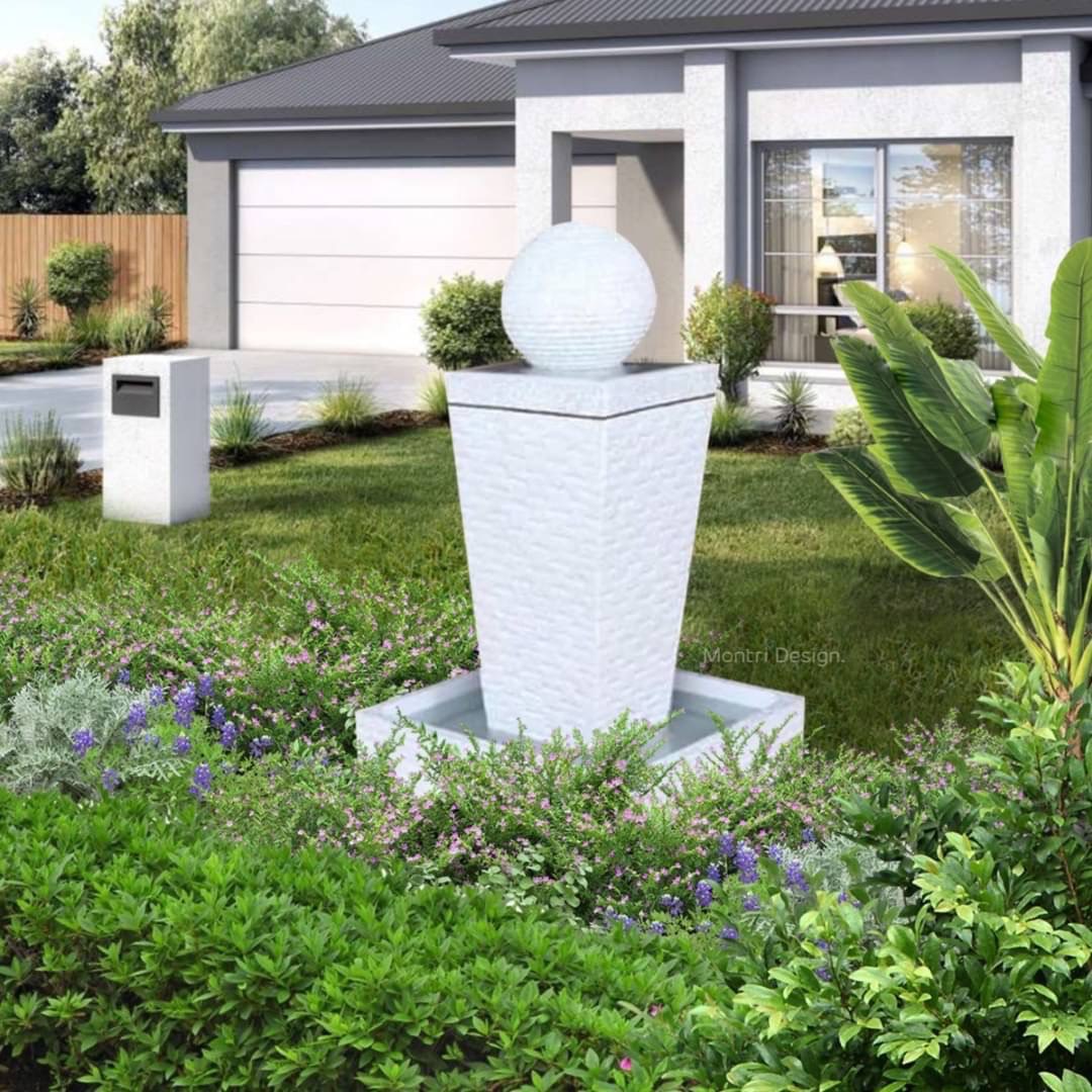 น้ำล้นตั้งเสริมฮวงจุ้ย เสริมมงคลปรับฮวงจุ้ย น้ำล้นจัดสวน น้ำพุแต่งสวน รุ่น believe99