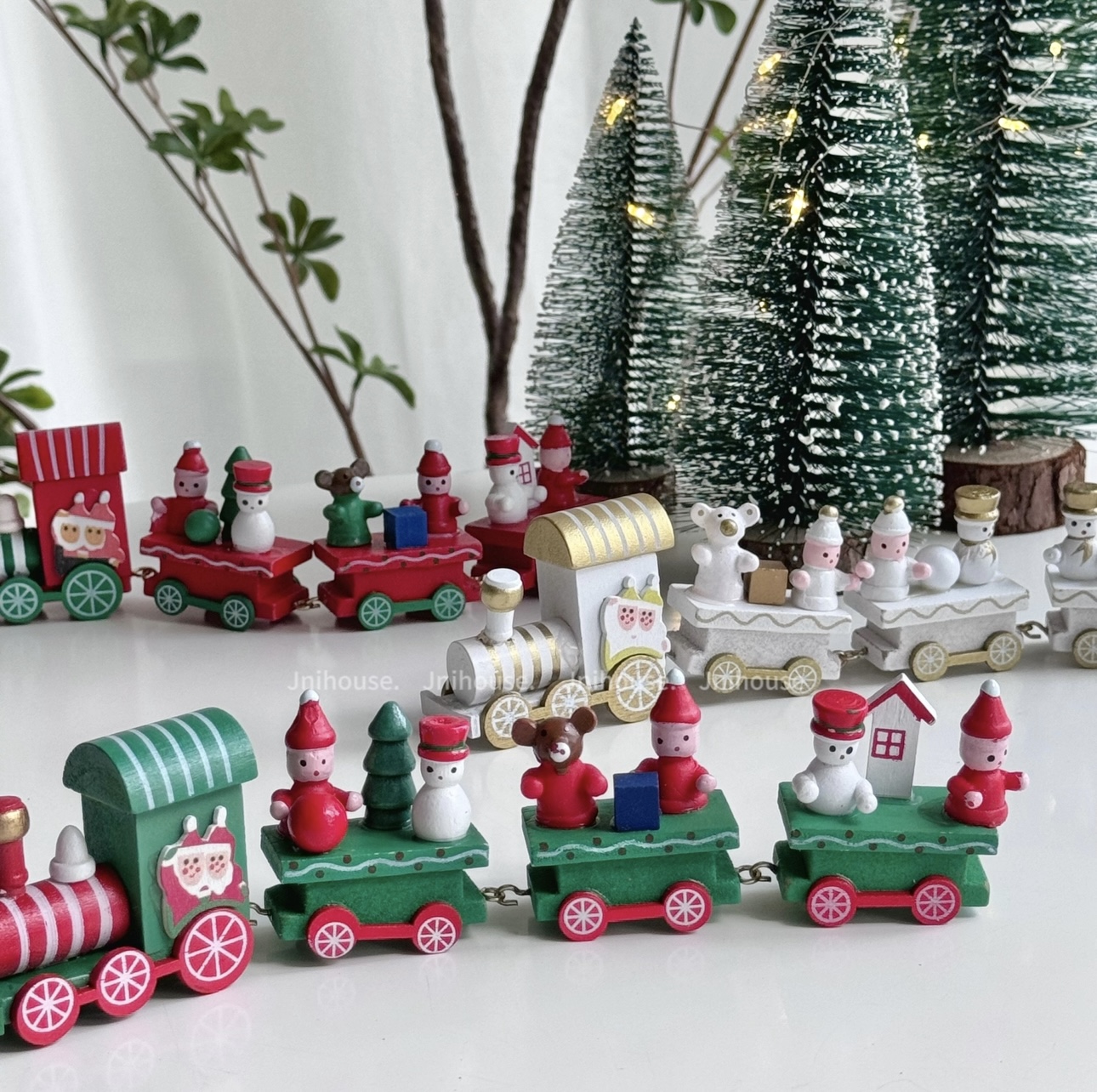 [พร้อมส่ง] Jnihouse : Christmas Caravan ขบวนรถไฟคริสต์มาส