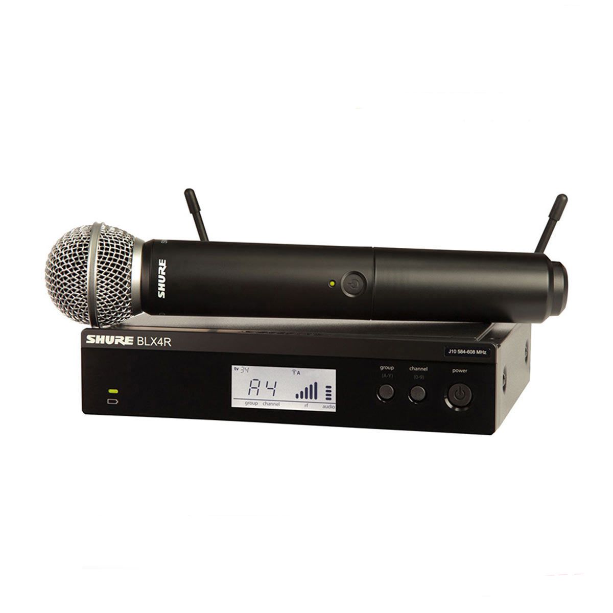 SHURE BLX24RA/SM58-M19 ไมโครโฟนไร้สาย ไมค์ลอยแบบไมค์เดี่ยว คลื่นความถี่ 694-703 MHz