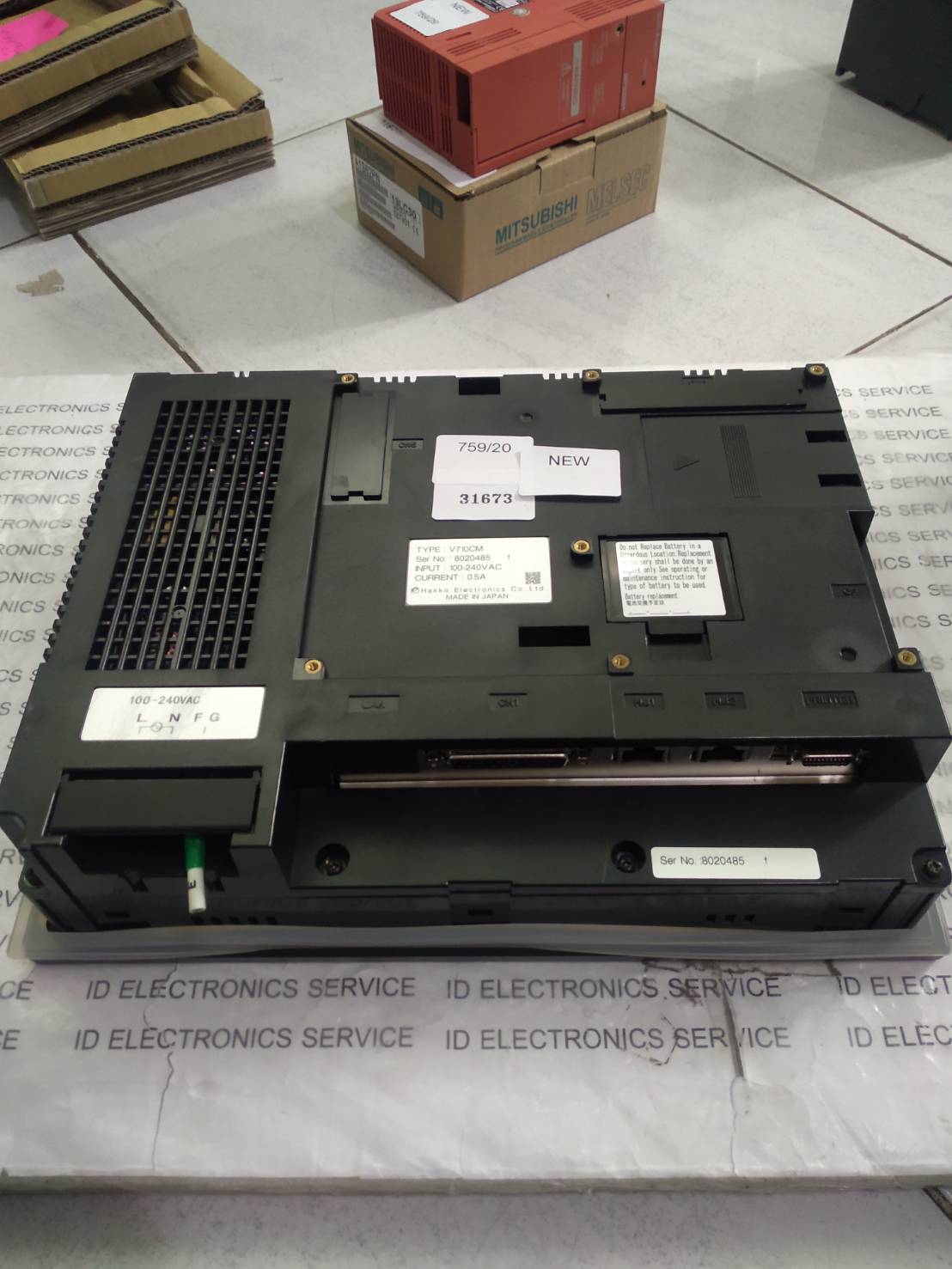 HMI " HAKKO " MODEL : V710CM