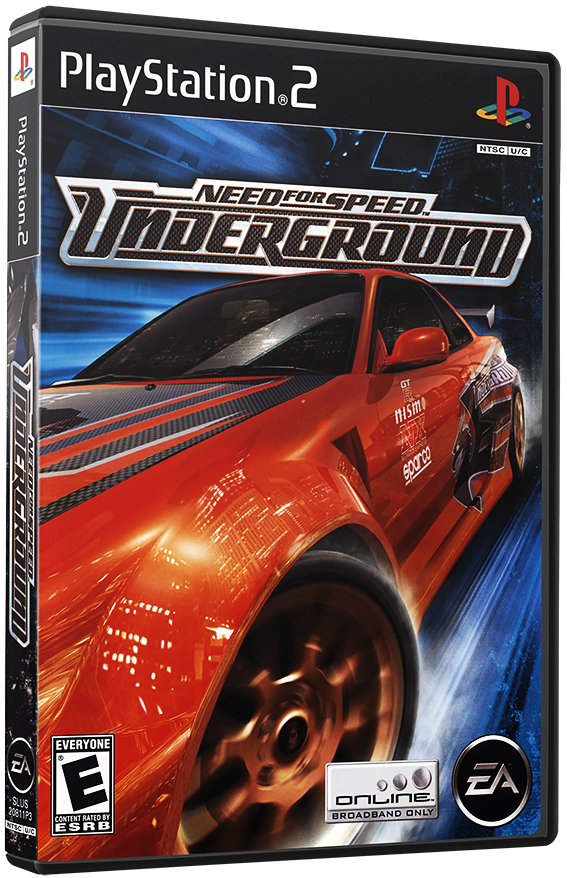 แผ่นเกมส์ PS2 : Need for Speed - Underground
