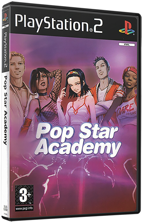 แผ่นเกมส์ PS2 : Pop Star Academy