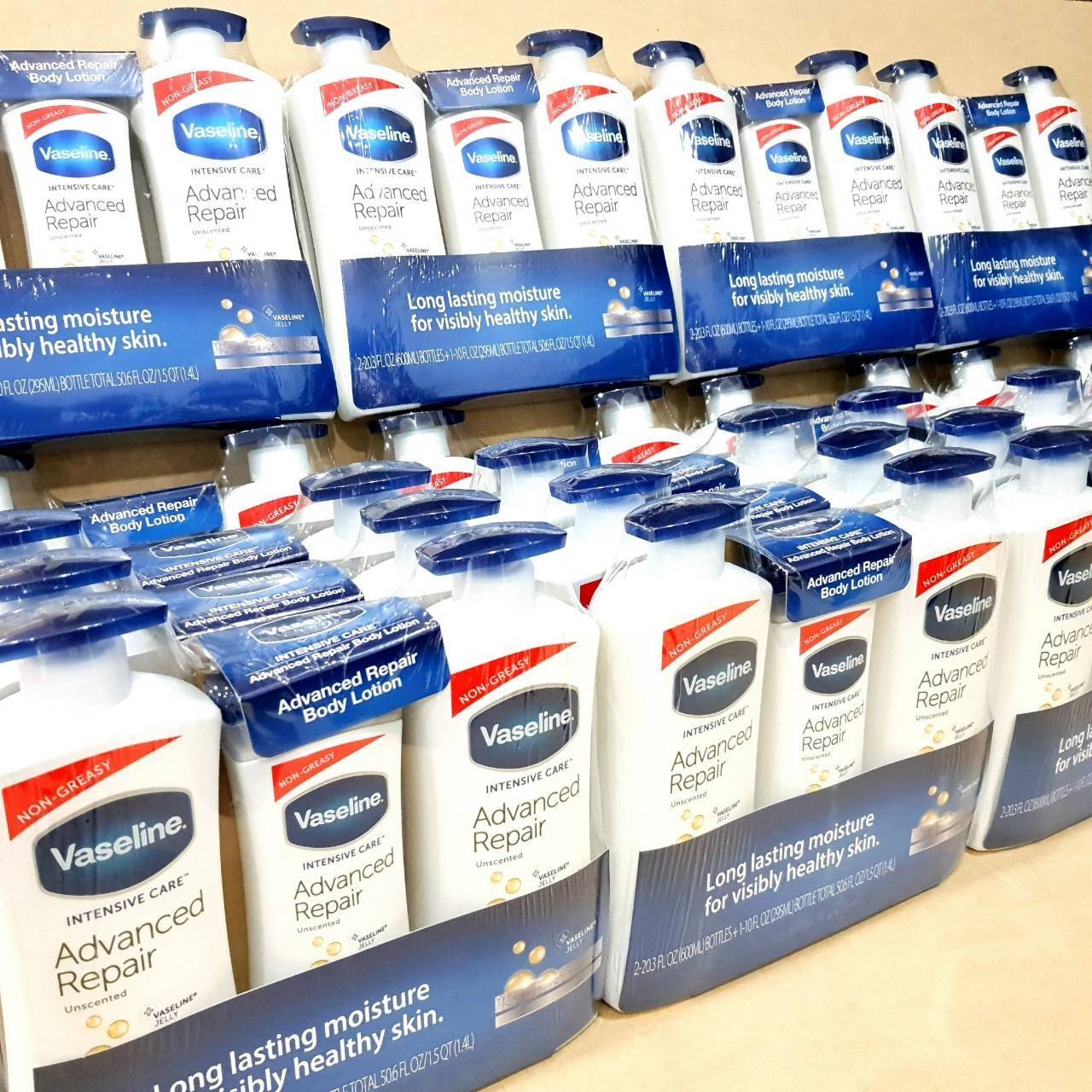 โลชั่น Vaseline Intensive Care Lotion, set สุดคุ้ม