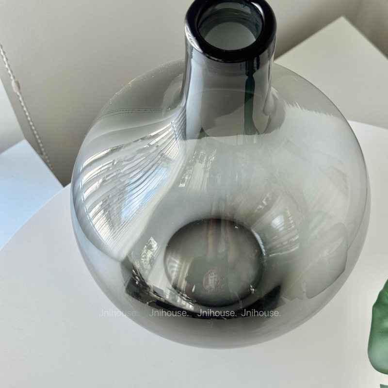 [พร้อมส่ง] Jnihouse : แจกันแก้ว แจกันใหญ่ไล่สี