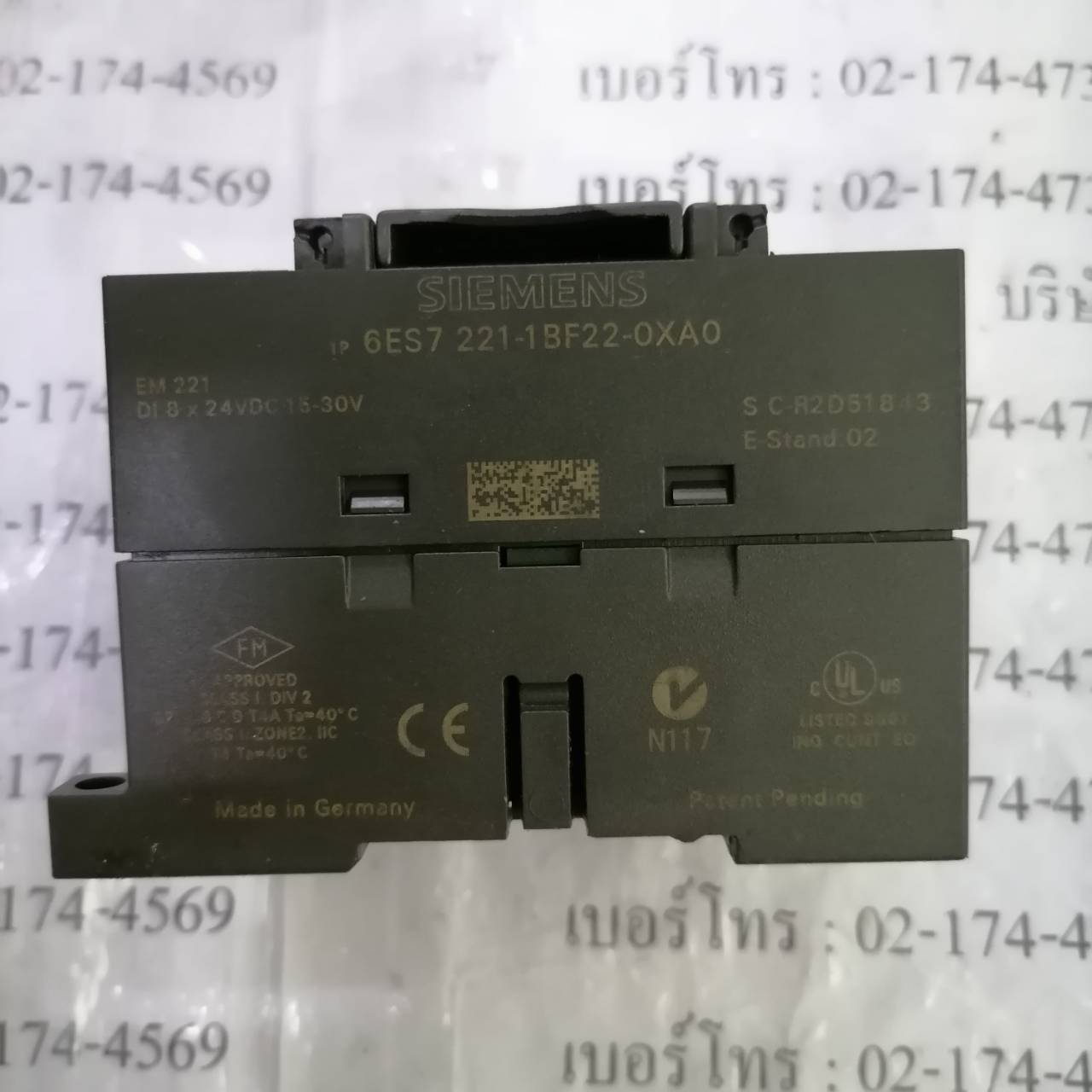 PLC " SIEMENS " MODEL : 6ES7 221-1BF22-0XA0