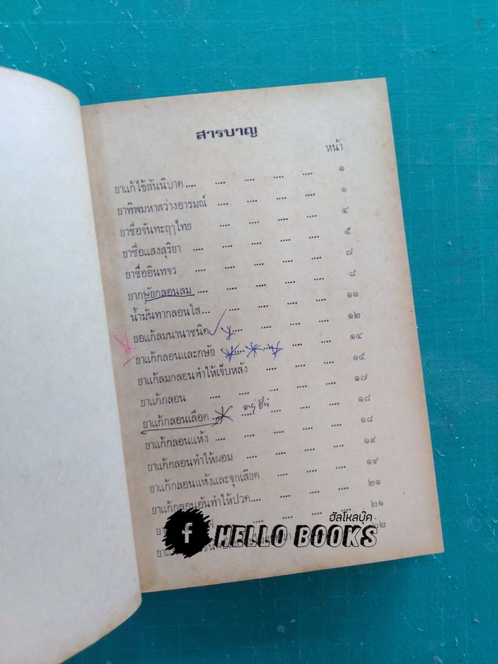 ตำรายาไทยแผนโบราณ เล่ม ๑-๑๒