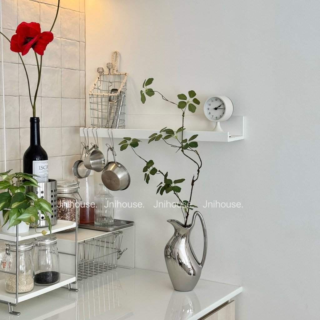 [พร้อมส่ง] Jnihouse : แจกันเหยือกเงิน แจกันดอกไม้ (Vase)