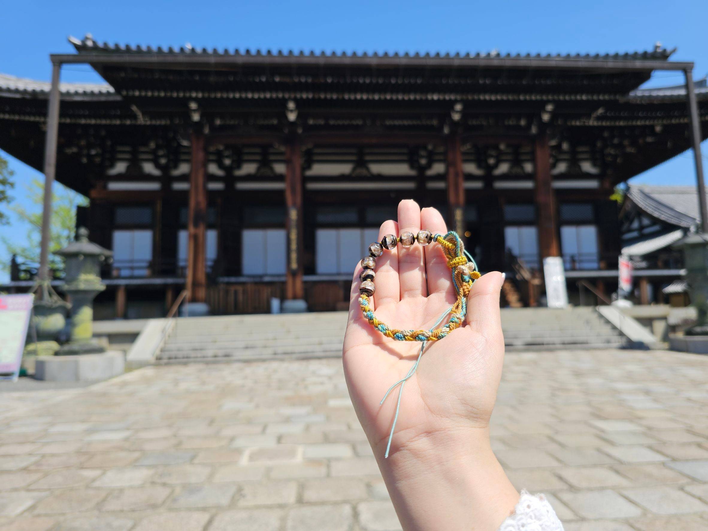สร้อยข้อมือจากญี่ปุ่นสร้อยข้อมือหินมงคลร่ำรวยปรับสายได้ Wrist Bracelet