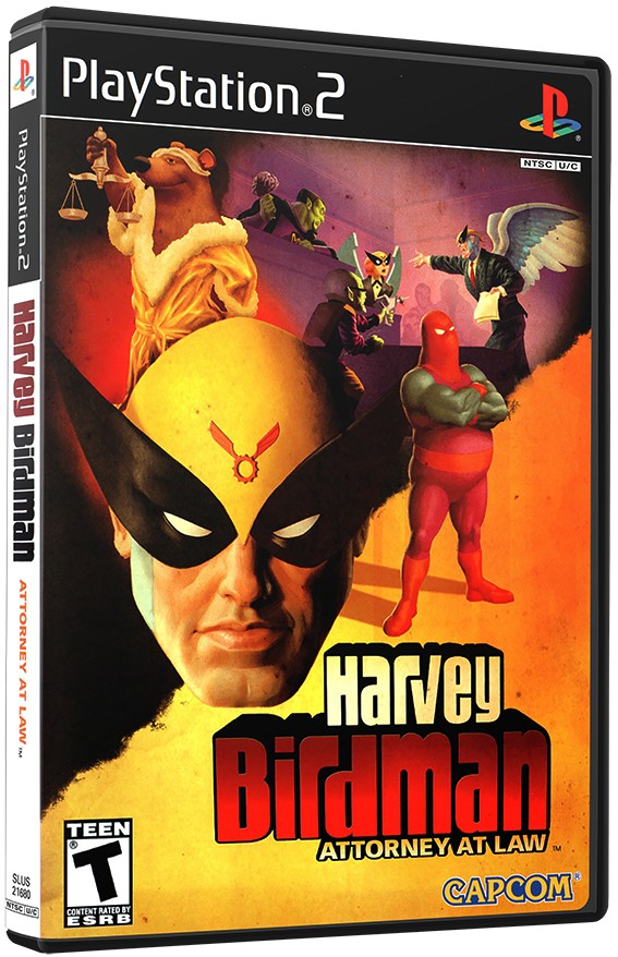 แผ่นเกมส์ PS2 : Harvey Birdman - Attorney at Law