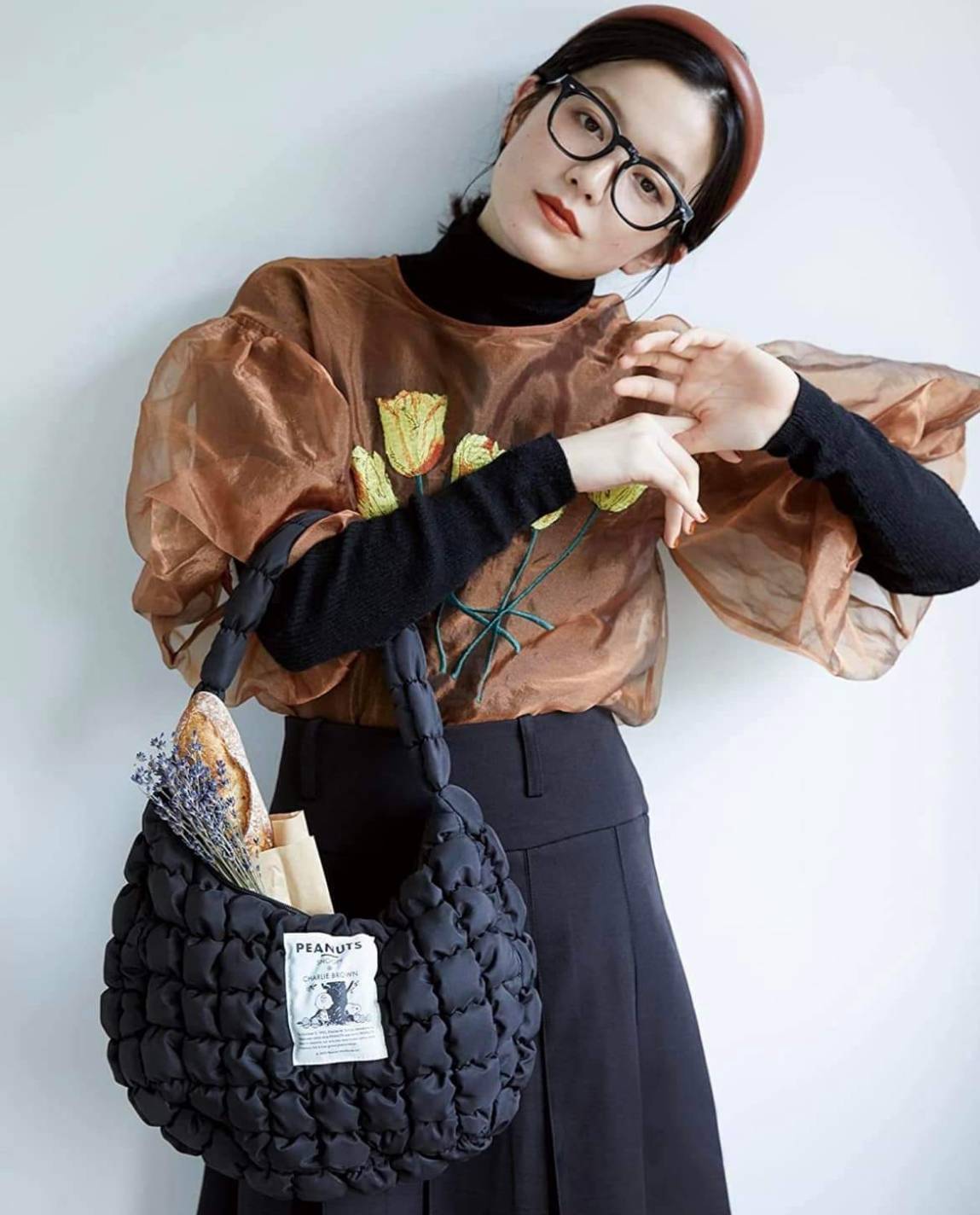 กระเป๋าผ้า SNOOPY quilting bag BOOK