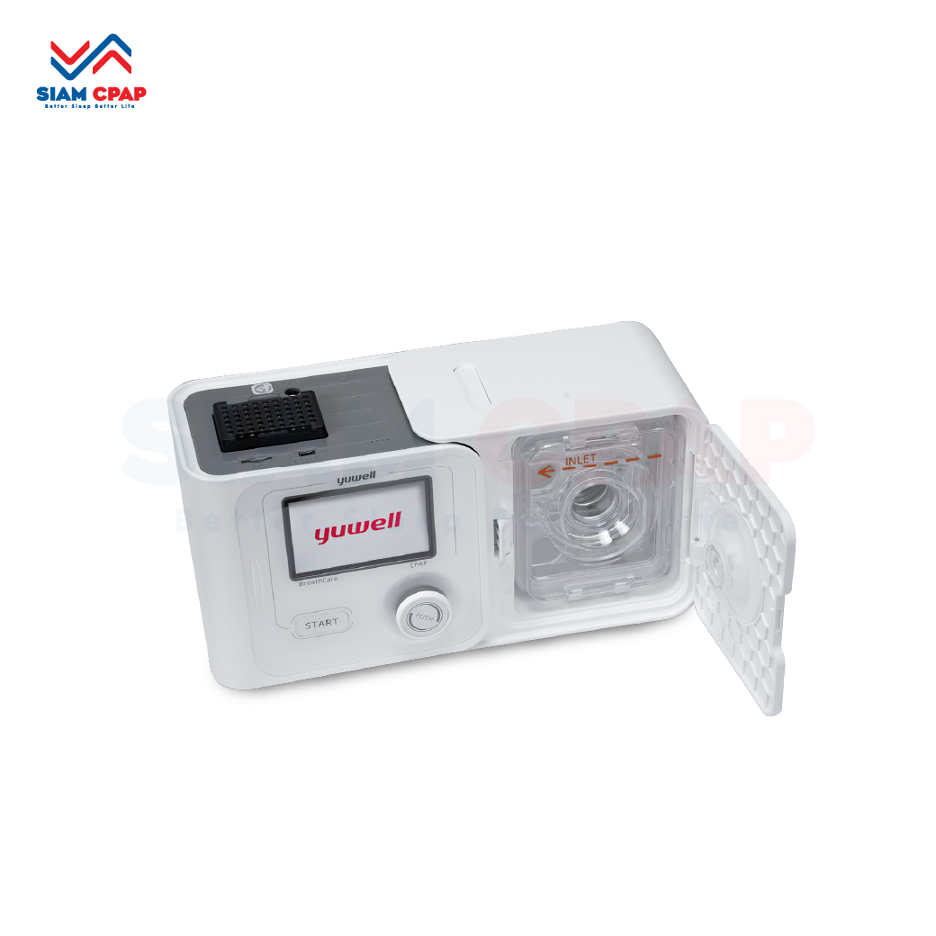 เครื่องช่วยหายใจชนิดแรงดันบวกต่อเนื่อง (CPAP) ยี่ห้อ Yuwell รุ่น YH-360 รับประกันศูนย์ไทย 2 ปี